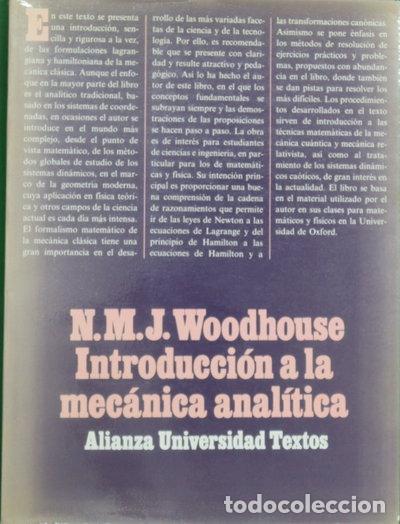 Libri di seconda mano: Introducci&oacute;n a la mec&aacute;nica anal&iacute;tica- 9788420681320