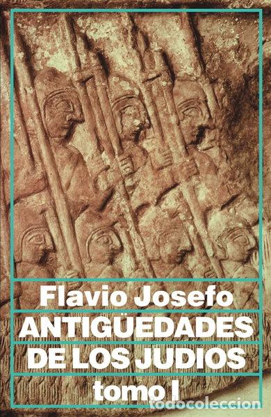 books: Antig&uuml;edades de los jud&iacute;os, tomo I- 9788476451298