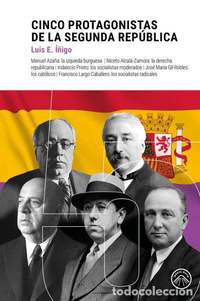 books: CINCO PROTAGONISTAS DE LA REPUBLICA- 9791399039696