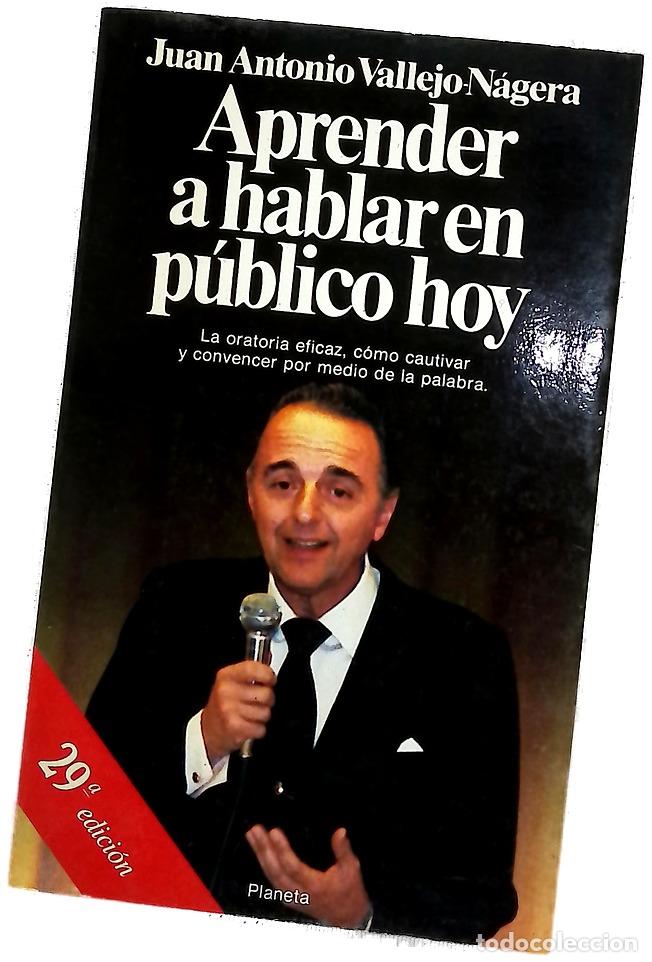 Libros: Aprender a hablar en p&uacute;blico hoy