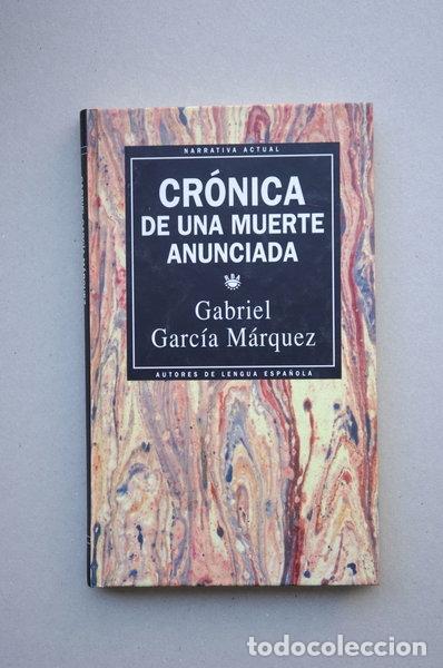 Livres: Cr&oacute;nica de una muerte anunciada- 9788447301669
