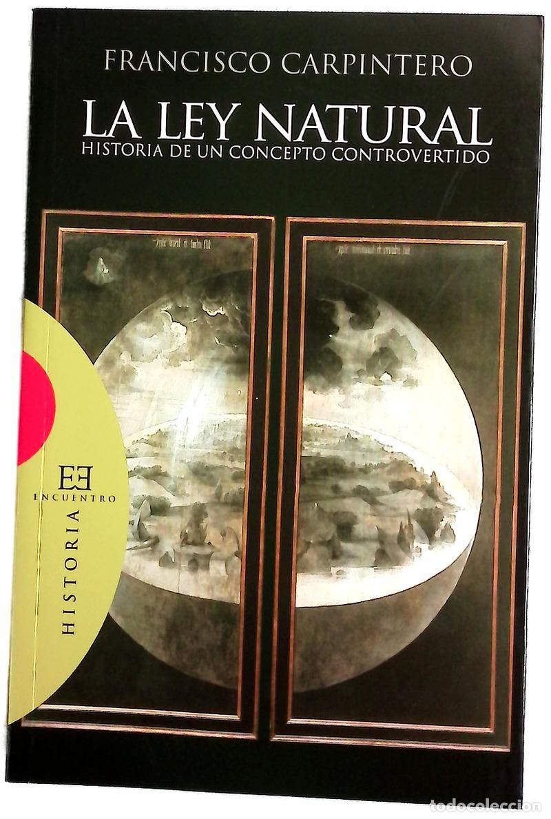 Libros: La ley natural - Carpintero Ben&iacute;tez, Francisco