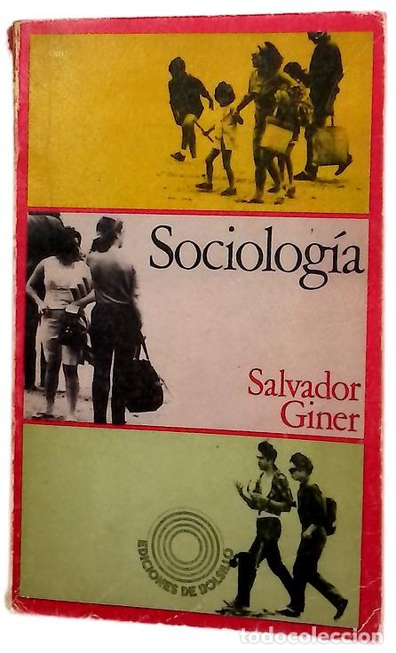Libros: Sociolog&iacute;a - Giner, Salvador.