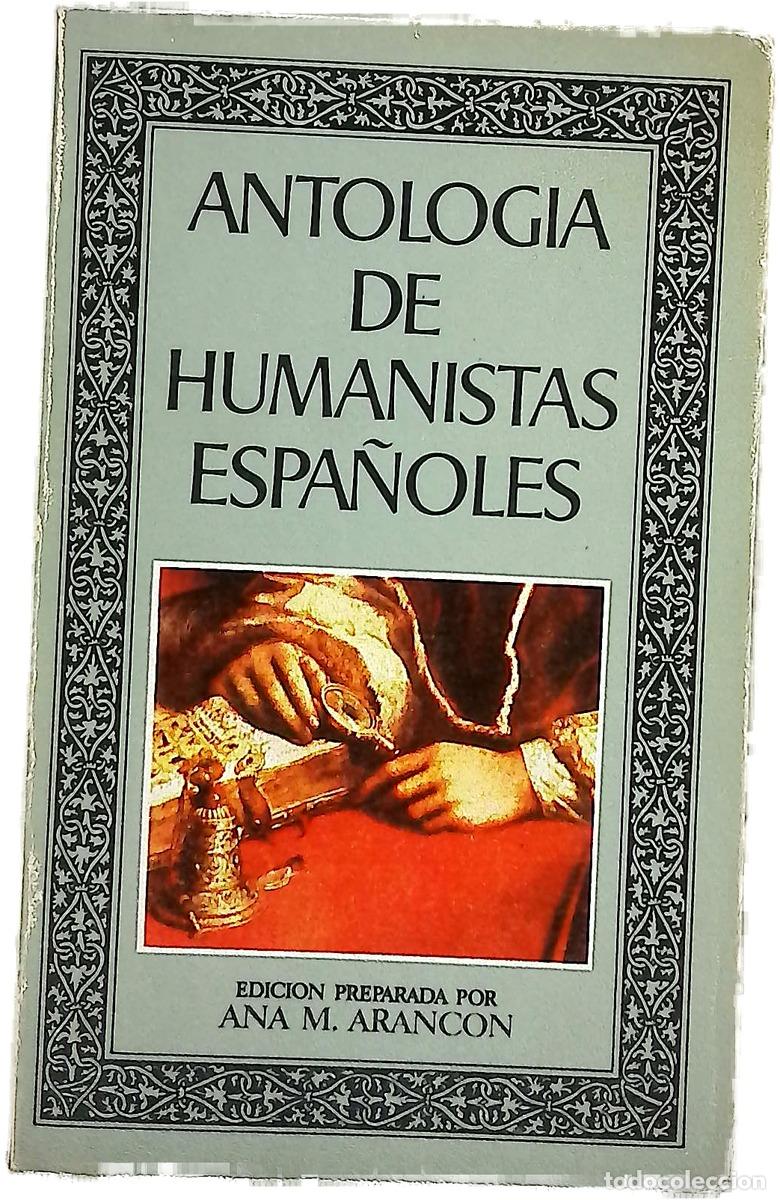 Libros: Antolog&iacute;a de humanistas espa&ntilde;oles