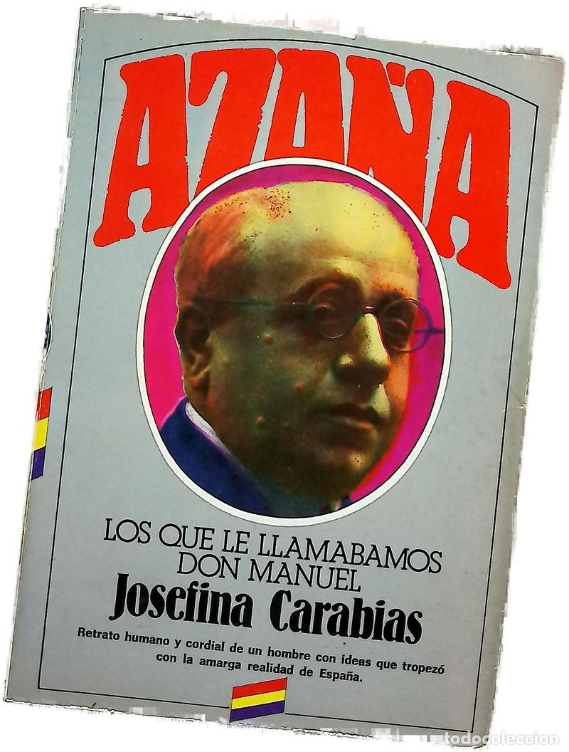 Libros: Aza&ntilde;a los que le llam&aacute;bamos don Manuel