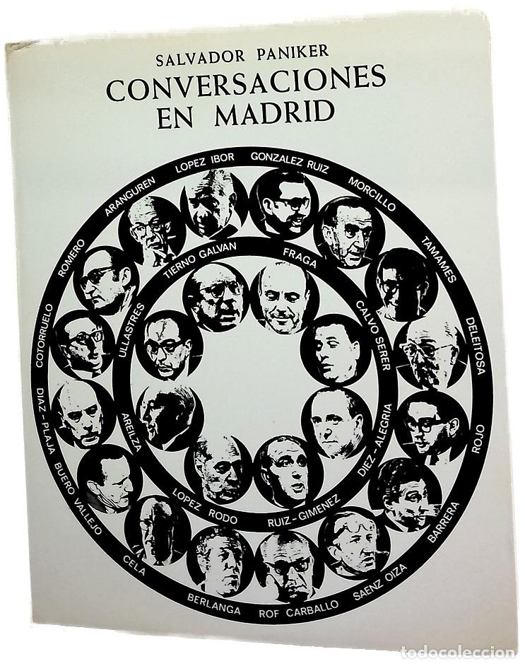 Libros: Conversaciones en Madrid - Salvador Paniker