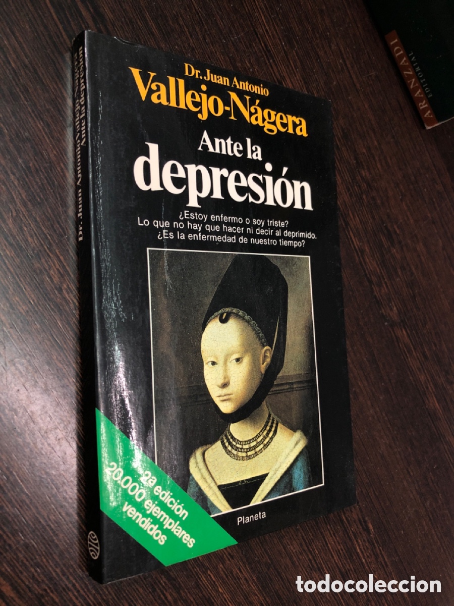 Livros em segunda m&atilde;o: ANTE LA DEPRESION DR JUAN ANTONIO VALLEJO NAGERA EDITORIAL PLANETA