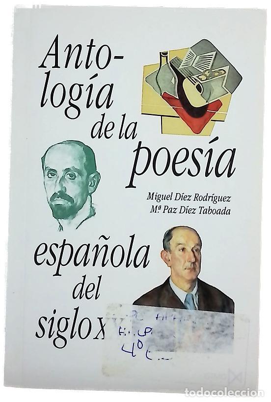 Libros: Antolog&iacute;a de la poes&iacute;a espa&ntilde;ola del siglo XX