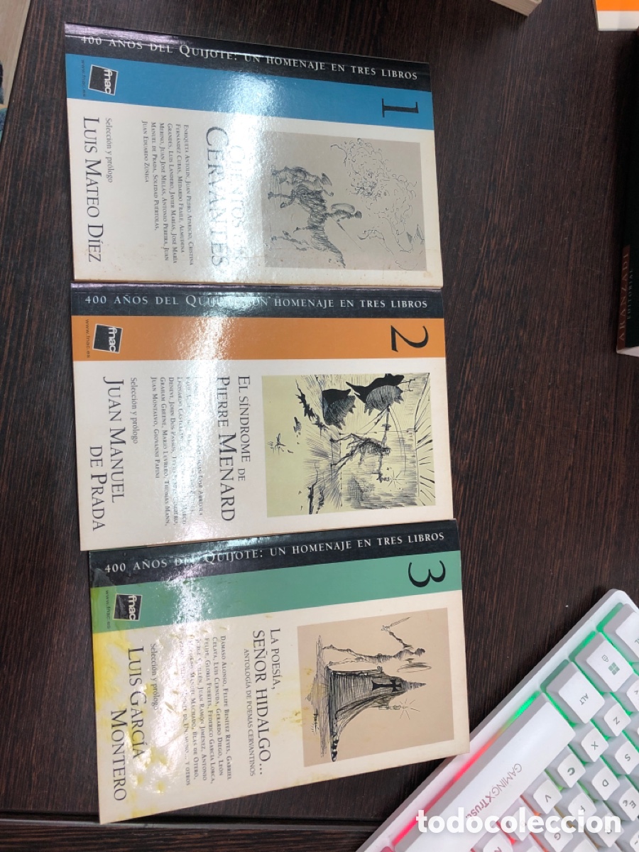 Libros: 400 A&Ntilde;OS DEL QUIJOTE UN HOMENAJE EN TRES LIBROS FNAC