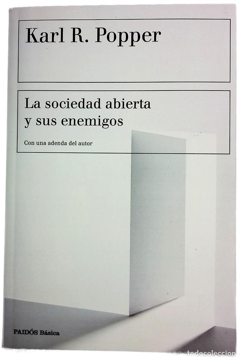Libros: La sociedad abierta y sus enemigos : con una adenda del autor