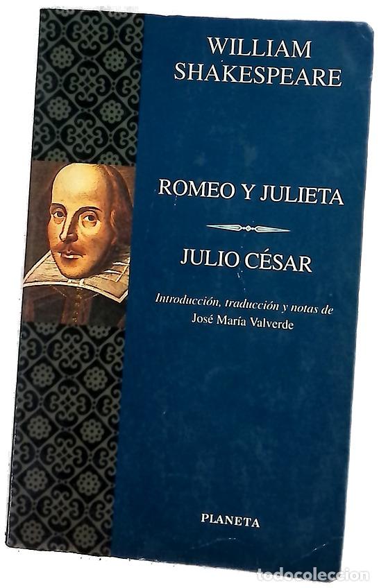 Libros: Romeo y Julieta Julio C&eacute;sar