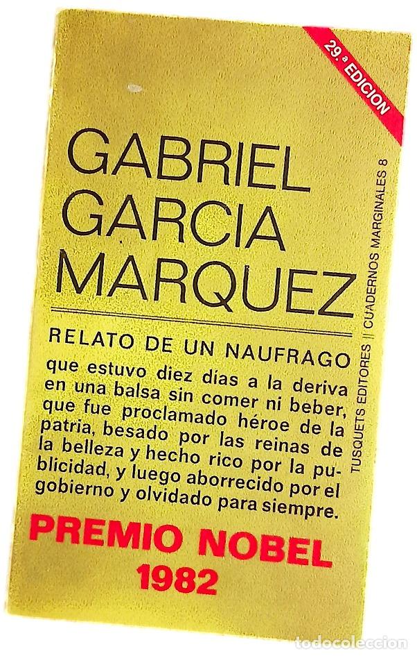 Livres: Relato de un n&aacute;ufrago - Garc&iacute;a M&aacute;rquez, Gabriel