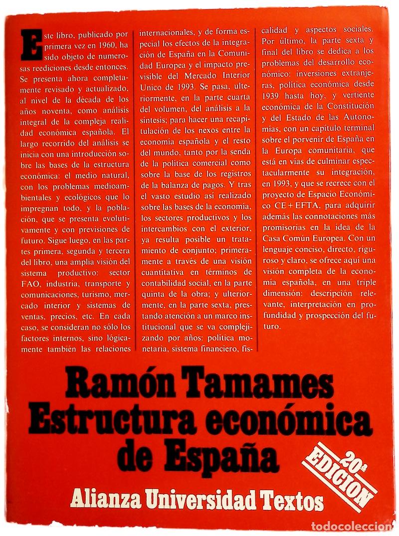 Libros: Estructura econ&oacute;mica de Espa&ntilde;a