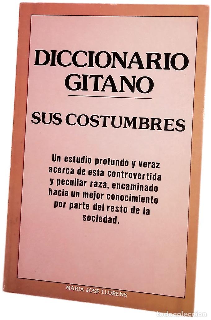 Libros: Diccionario gitano - Llorens, Mar&iacute;a Jos&eacute;