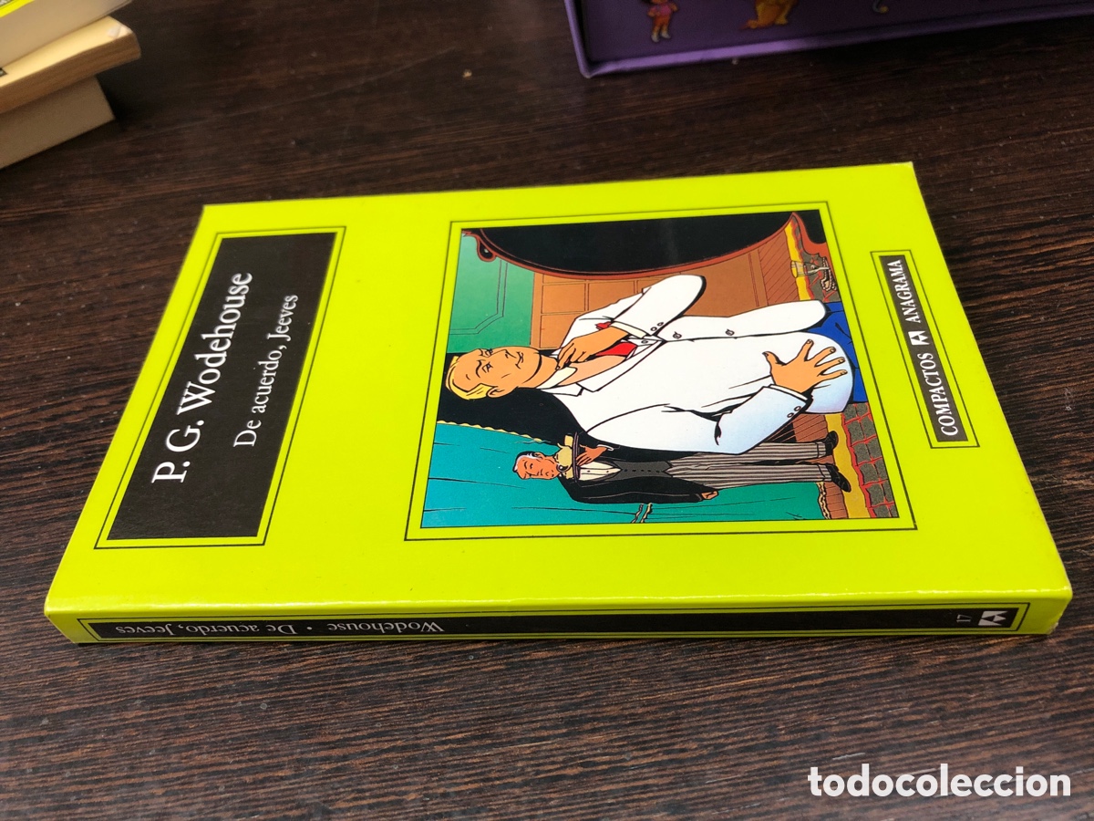 books: PG WODEHOUSE DE ACUERDO JEEVES COMPACTOS ANAGRAMA