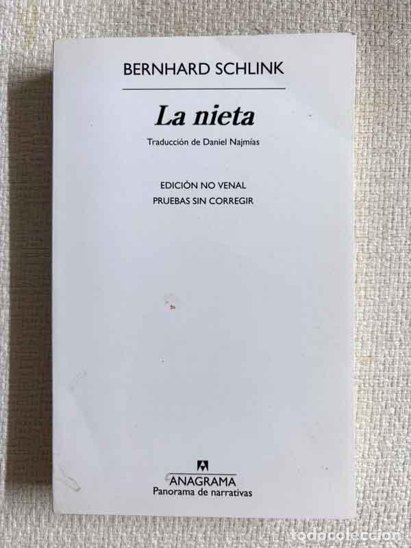 books: La nieta - Bernhard Schlink