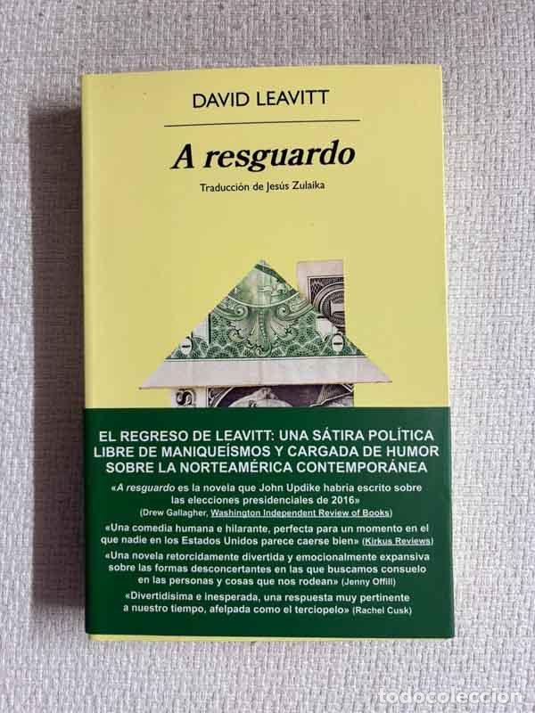 Libros: A resguardo - David Leavitt