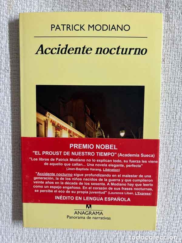 Livros em segunda m&atilde;o: Accidente nocturno - Patrick Modiano