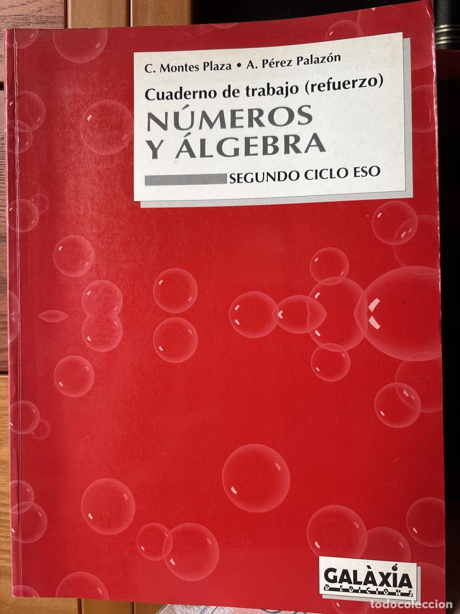 Libros: N&uacute;meros y &aacute;lgebra. Cuaderno de trabajo (refuerzo) - Antonio P&eacute;rez Palaz&oacute;n Carlos Montes Plaza tdk391