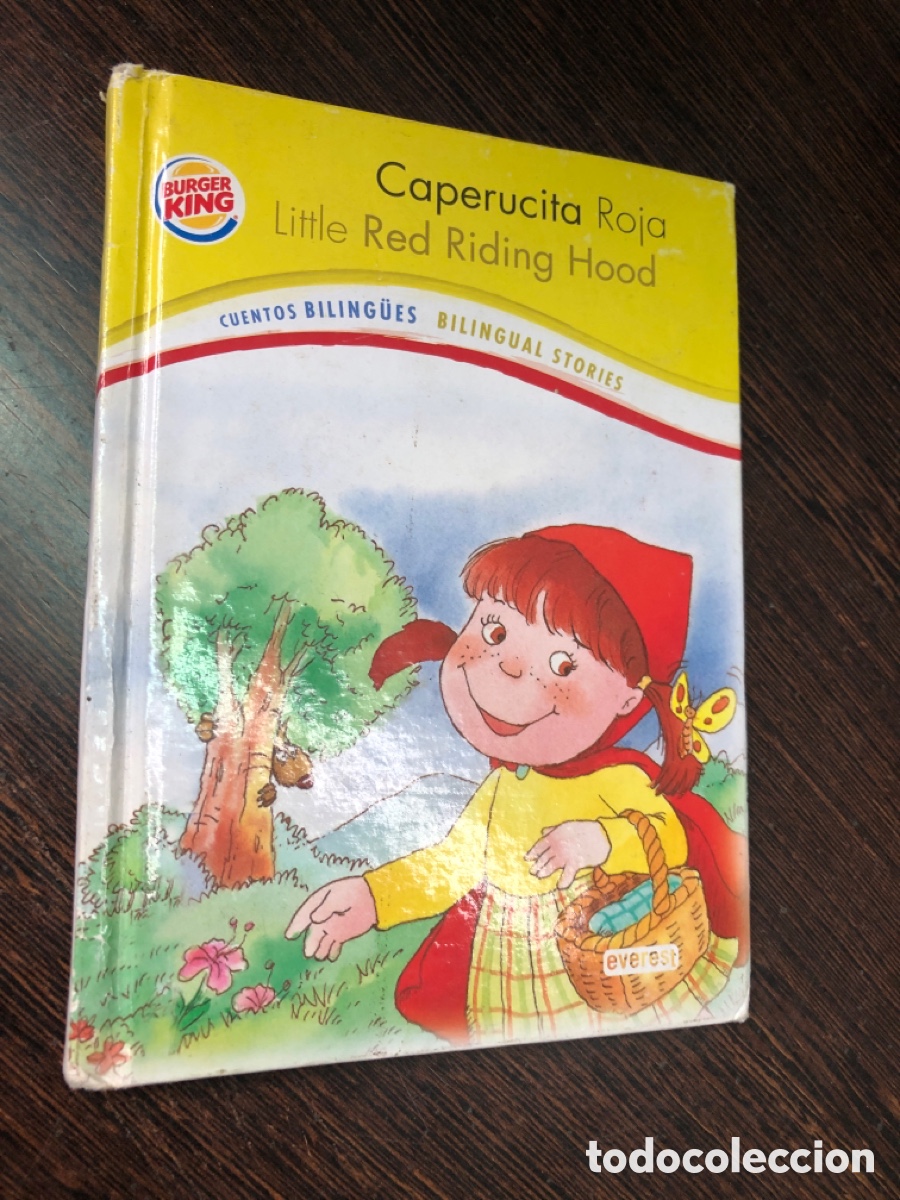 Livres: CAPERUCITA ROJA LITTLE RED RIDING HOOD CUENTOS BILING&Uuml;ES BURGUER KING