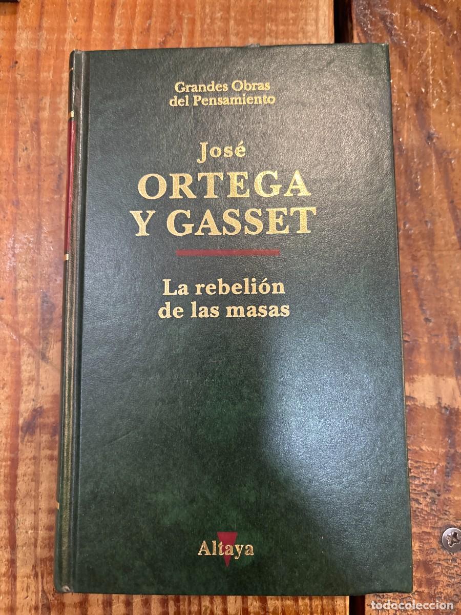 Libros: La rebelion de las masas TRS ORTEGA Y GASSET, JOSE