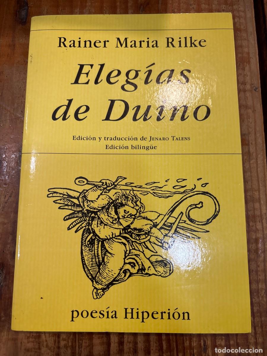 Libros: Eleg&iacute;as de Duino Rilke, Rainer Maria