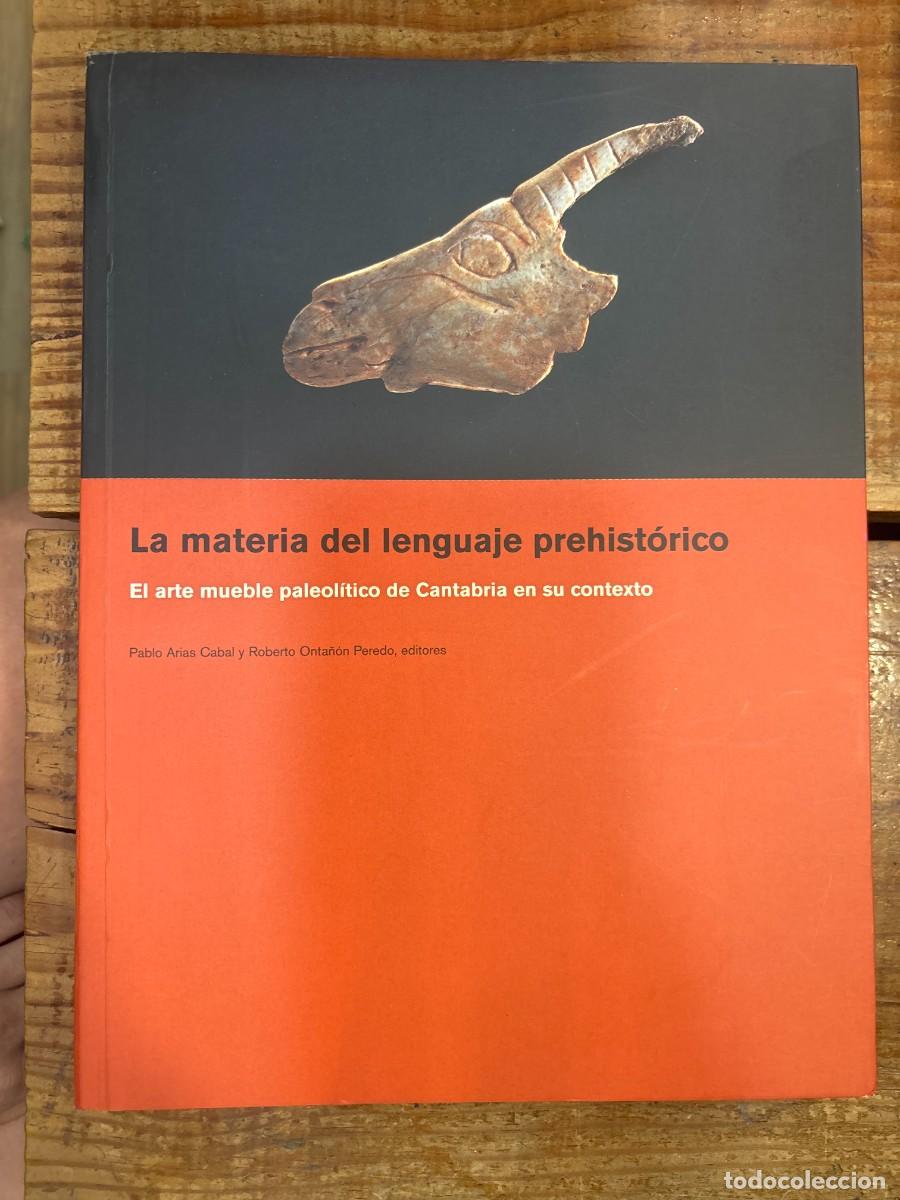 Libros: La materia del lenguaje prehist&oacute;rico: El arte mueble paleol&iacute;tico de Cantabria en su contexto TRSUP A