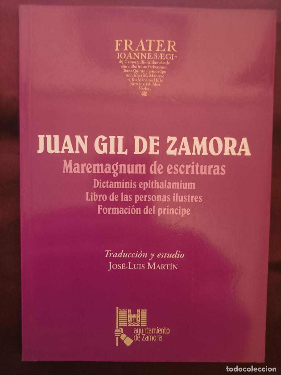 Livres: Maremagnum de escrituras. Dictaminis epithalamium. Libro de las personas ilustres. Formaci&oacute;n del pr&iacute;