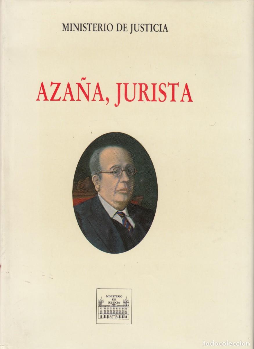 Libros: AZA&Ntilde;A, JURISTA. ANTONIO PAU. SCW.AED