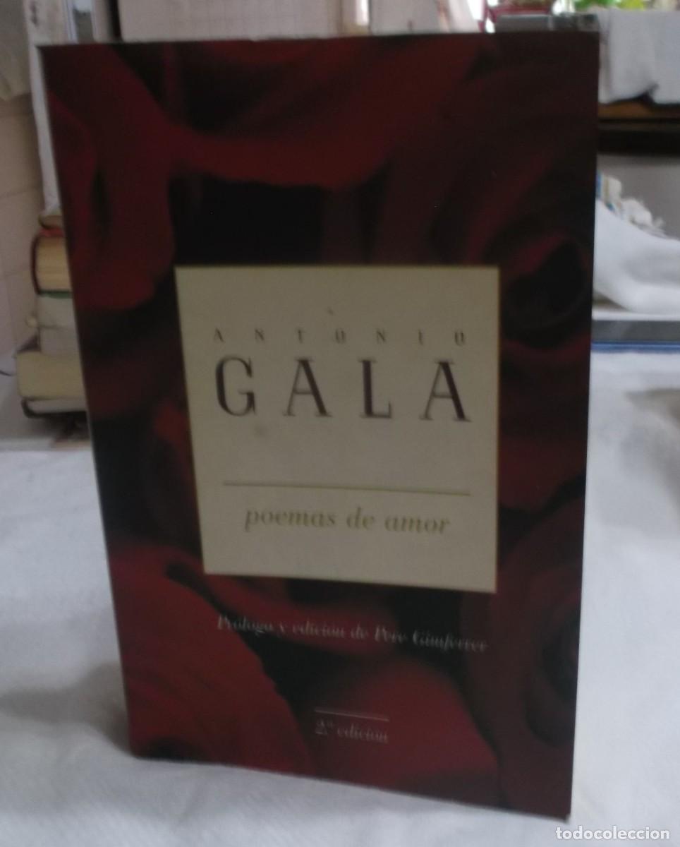 Libros: Poemas de amor Antonio Gala a&ntilde;o 1997