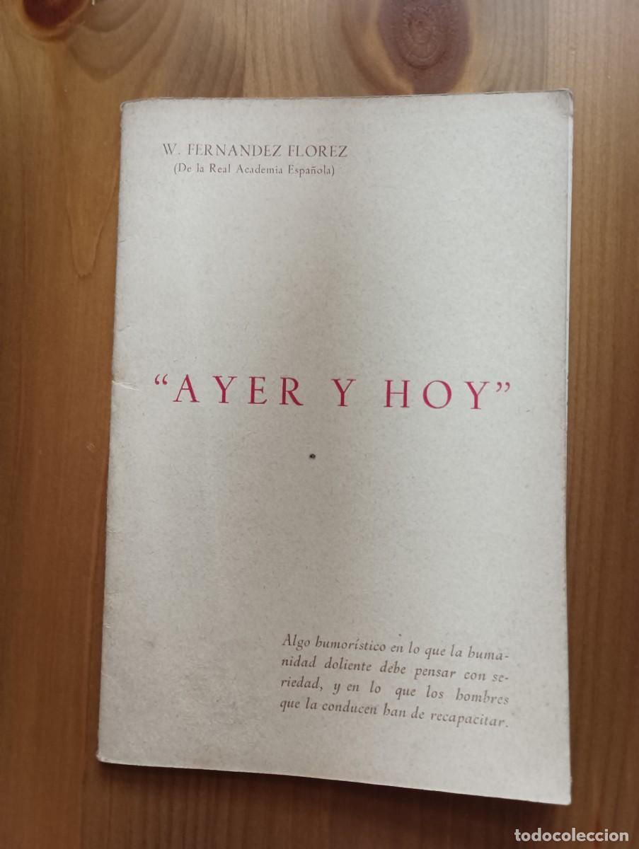 Livros em segunda m&atilde;o: AYER Y HOY. (LAS GAFAS DEL DIABLO. EL CASTIGO) - FERN&Aacute;NDEZ FLOREZ, W.
