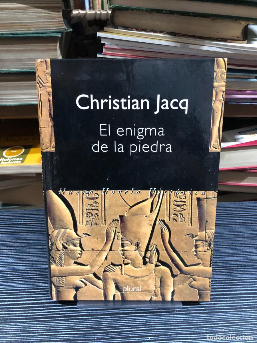 Libros: El enigma de la piedra Christian Jacq / Plural (Nueva Novela Hist&oacute;rica)