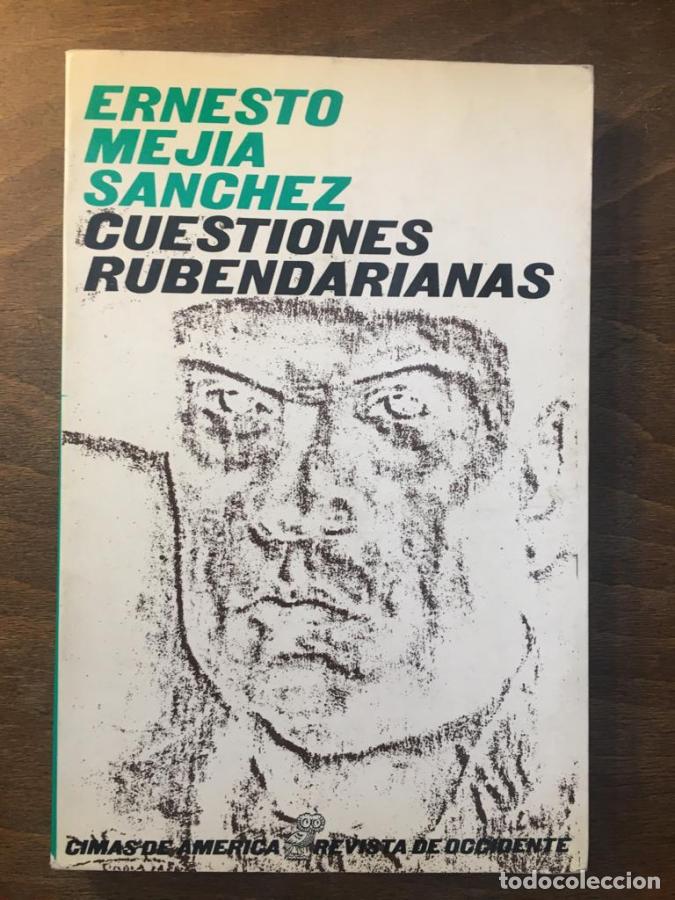 Libros: Cuestiones rubendarianas - Mej&iacute;a S&aacute;nchez, Ernesto
