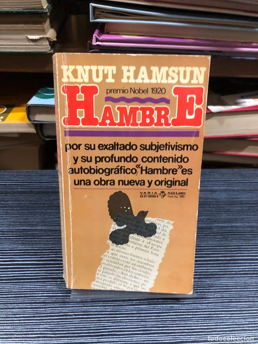 Libros: Hambre Knut Hamsun / Plaza & Jan&eacute;s (Varia)