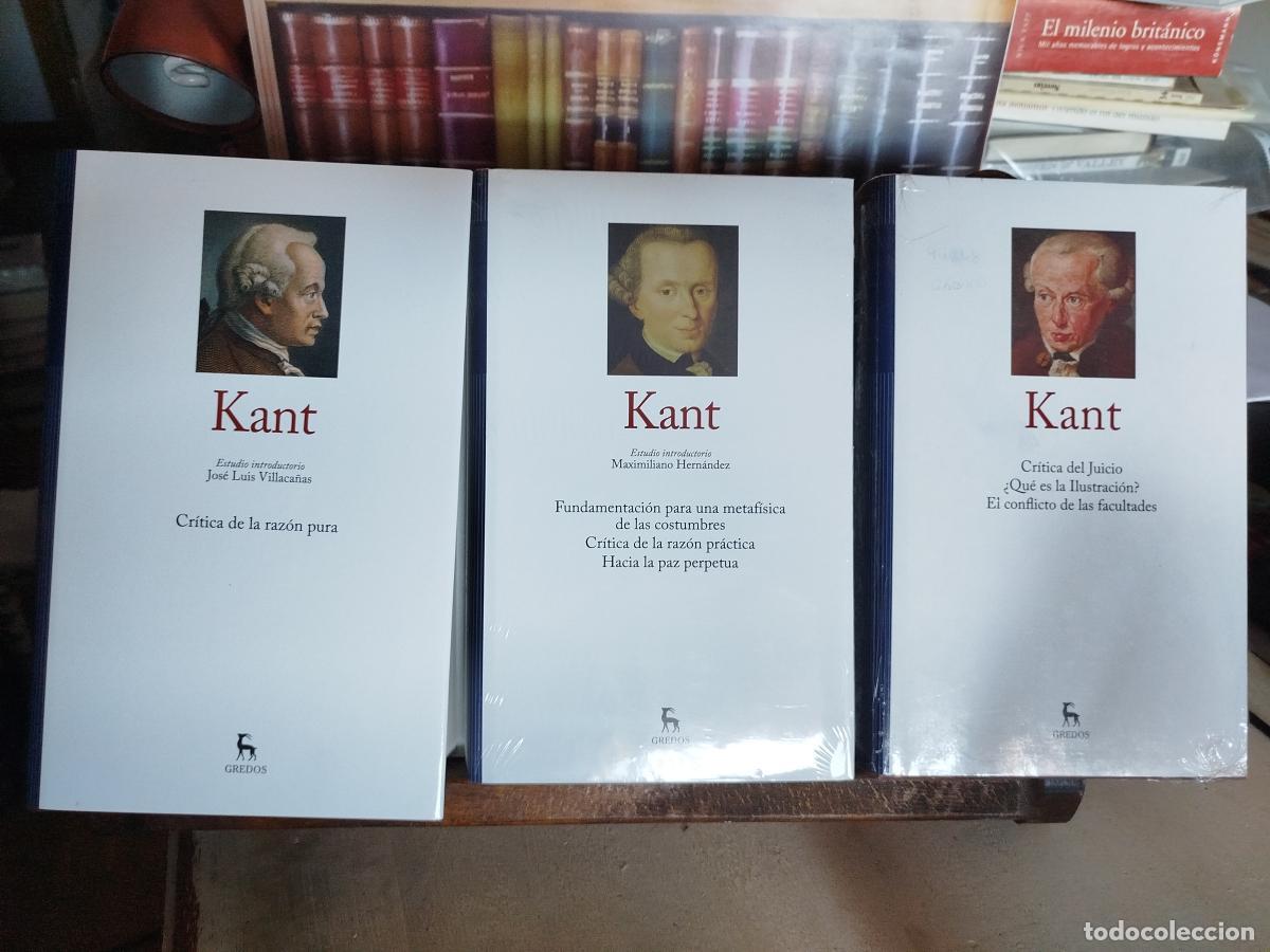 Libros: Obra completa (3 vol.) - Kant, Immanuel (1724-1804)