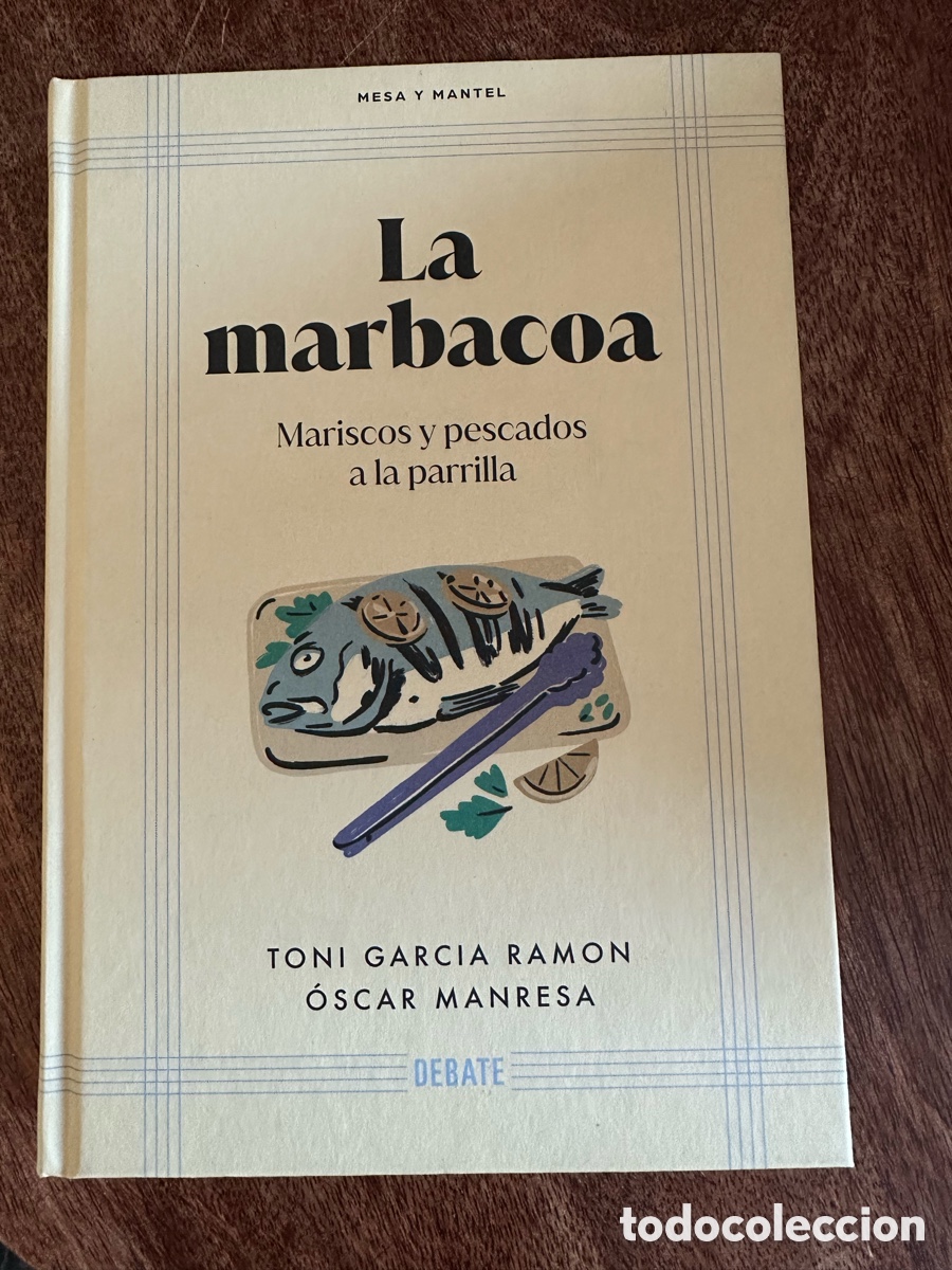 Libros: La marbacoa Mariscos y pescados a la parrilla