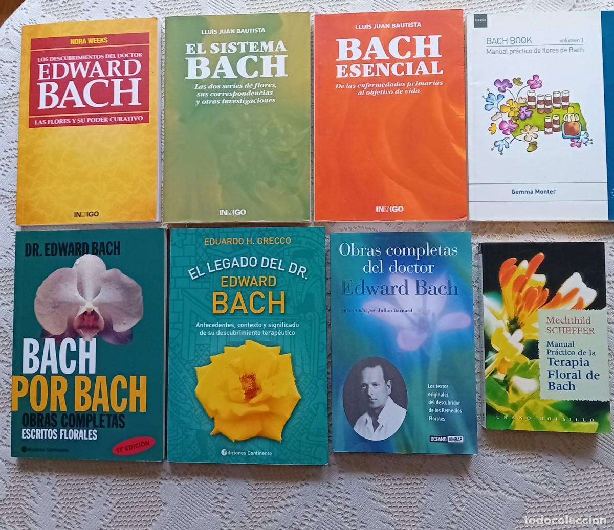 Libros: Flores de Bach. 8 libros diferentes.