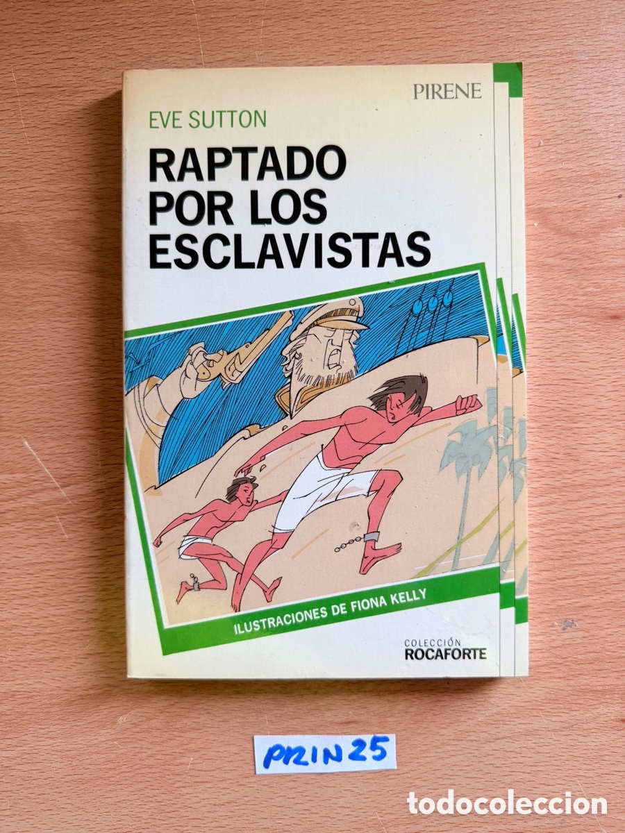 Libros: Libro raptado por los esclavistas