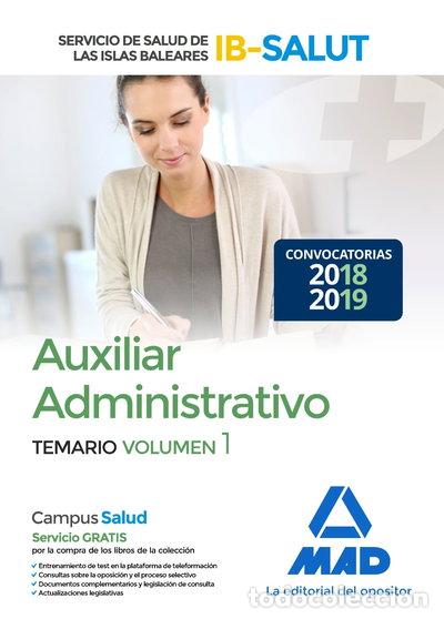 Libros: Auxiliar Administrativo del Servicio de Salud de las Illes Balears (IB-SALUT)...- 9788414217474