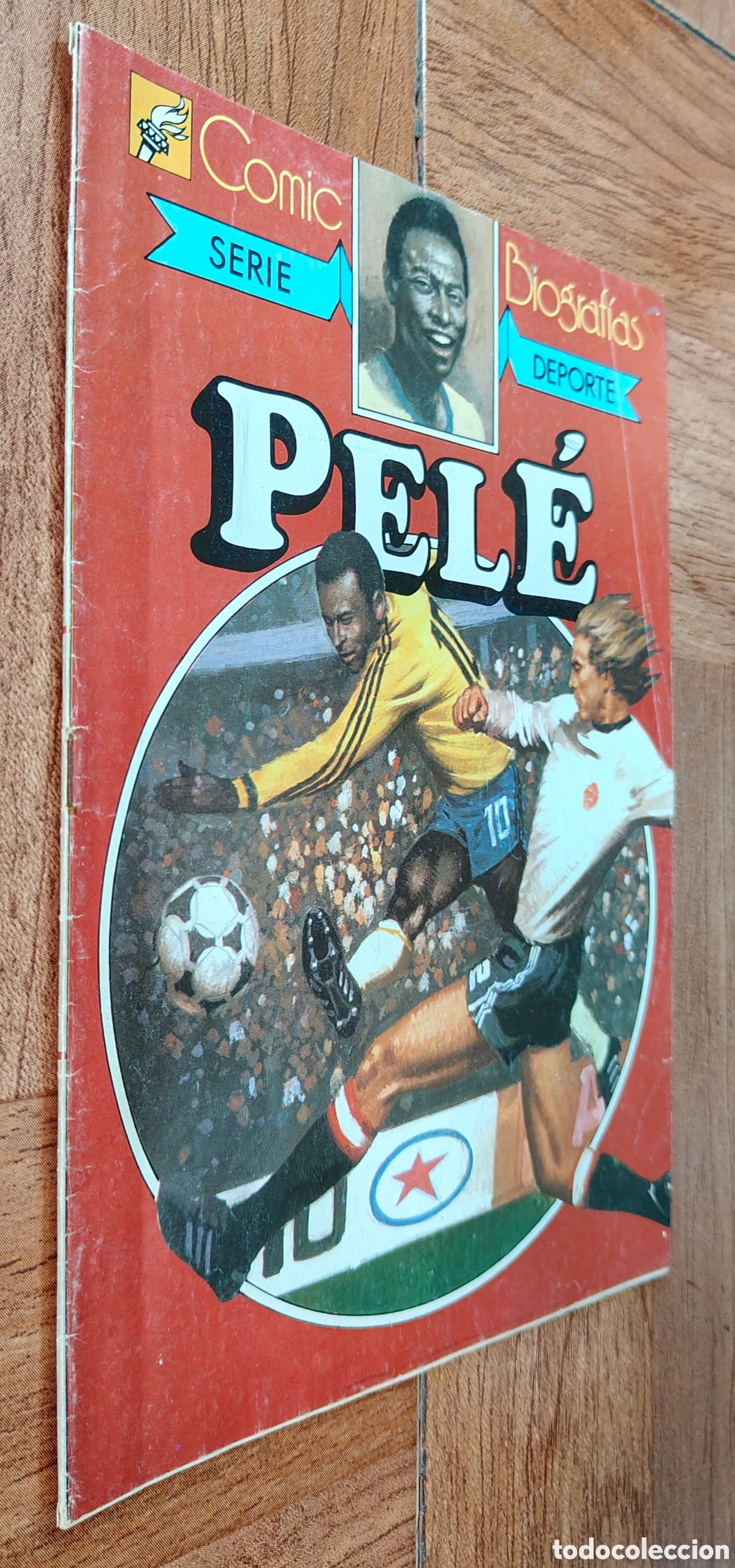 books: Pel&eacute; � C&oacute;mic Biograf&iacute;as � Serie Deporte Bruguera - Flores L&aacute;zaro / Amador Garc&iacute;a