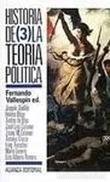 Libros: Historia de la teor&iacute;a pol&iacute;tica 3- 9788420605401