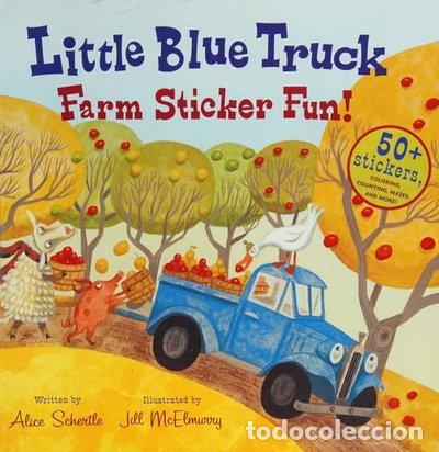 Libri di seconda mano: Little Blue Truck Farm Sticker Fun!- 9780544066878