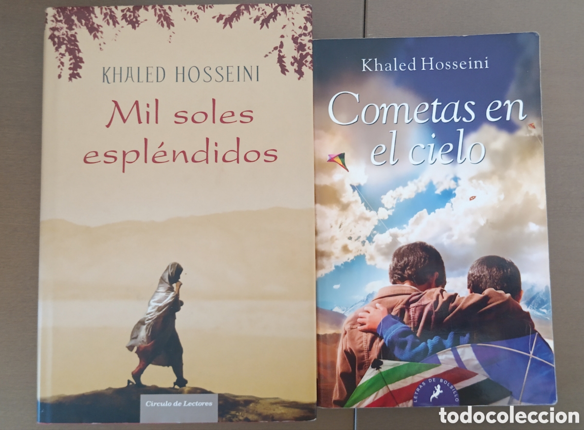 Libros: Lote 2 Novelas de Khaled Hosseini: Cometas en el cielo + Mil soles espl&eacute;ndidos