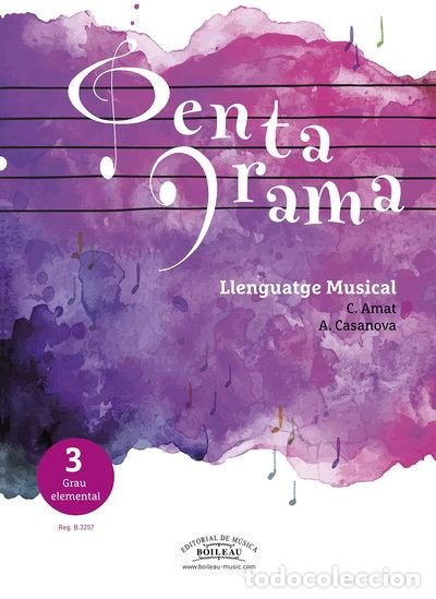 Livres: Pentagrama Llenguatge Musical 3 Grau Elemental- 9788417199340