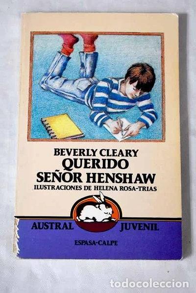 Libros: Querido Se&ntilde;or Henshaw- 9788423927661