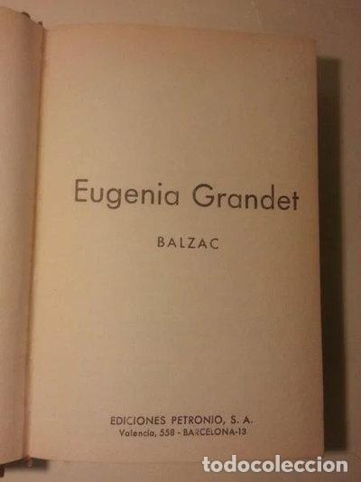 Libri di seconda mano: Eugenia Grandet- 9788472502093