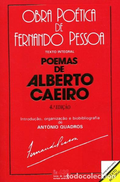 Livros em segunda m&atilde;o: Poemas de Alberto Caeiro- 5601072409392