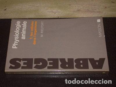 Libros: Physiologie animale: Les cellules dans l'organisme- 9782225759444