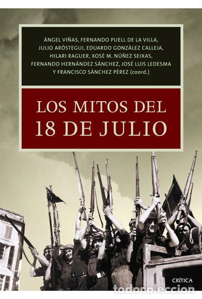 Libros: Los mitos del 18 de julio- 9788498924756