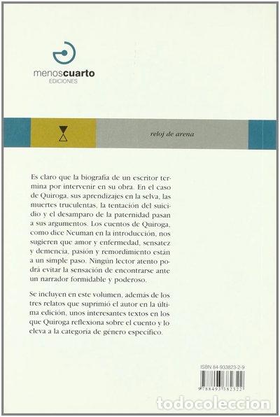 books: Cuentos de amor de locura y de muerte- 9788493382322